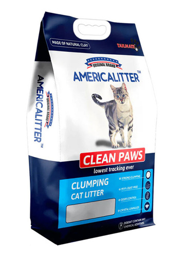 Arena Para Gatos America Litter Clean Paws 7 Kg