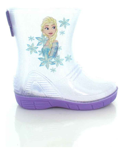 Botas De Lluvia Bubble Gummers Para Niña Elsa De Frozen (14.