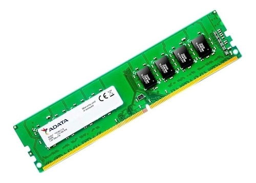 Imagen 1 de 1 de Memoria RAM color verde  4GB 1 Adata AD4S2400J4G17-S