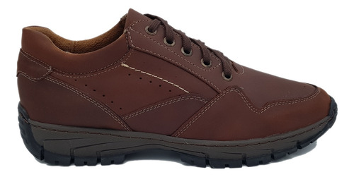 Zapatos Hombre Free Comfort 5158 Cuero Calzado Trekking Goma