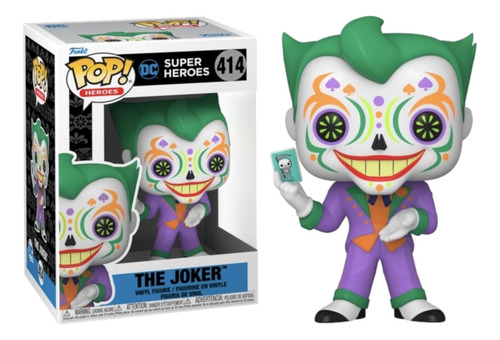 Funko Pop Dc Joker Día De Muertos #414