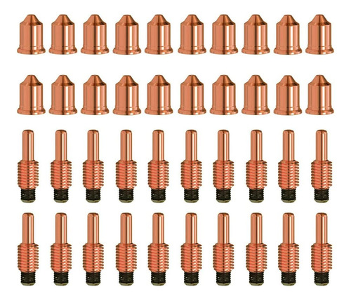 Acceptin 20 Electrodos De Plasma 220842 Y 20 Boquillas De Pl