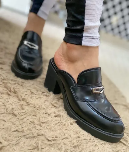 Mule mocassim arezzo 2025