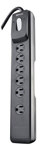 41494 surge Protector Funcion Sobrecarga Seguridad 6 toma