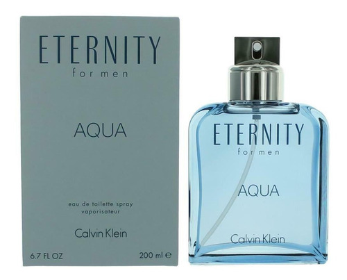 Edt 6.7 Onzas Eternity Aqua Por Calvin Klein Para Hombre