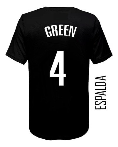 Remera Algodon - Basket (062) Houston Rockets #4 Green