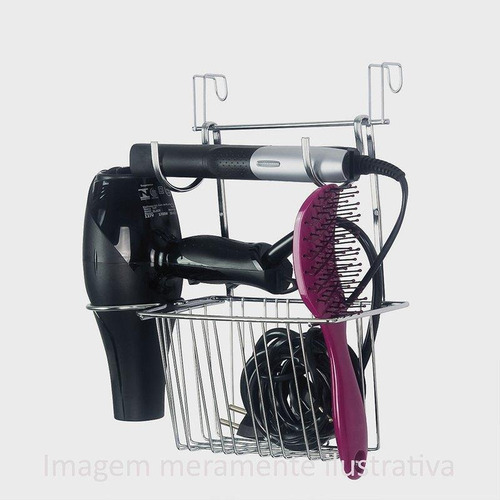 Organizador Para Escova Secador E Chapinha Chrome Cz Com