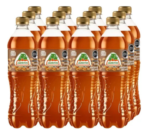 12 Pack De Refresco Jarritos Sabor Tamarindo 600ml