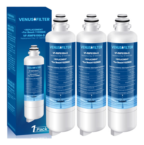 Filtro Agua Bosch Compatible Borplftr50 (3 Unid.)