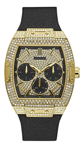 Guess Reloj Analógico De Acero Inoxidable Para Hombre Con Co