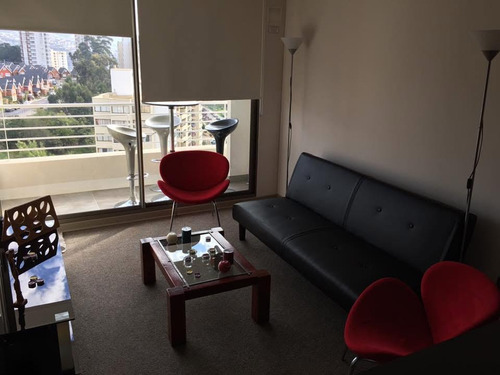 Acogedor Departamento Amoblado En Excelente Barrio De Valpo