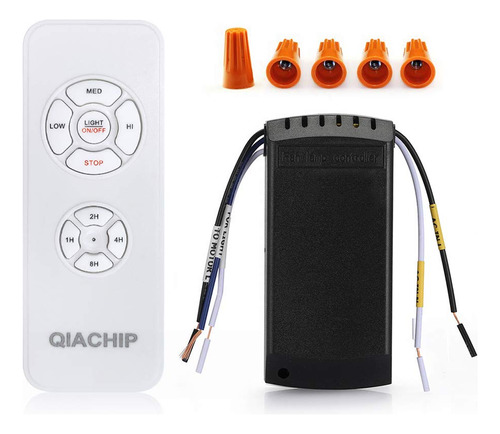 Qiachip Kit Cr Inalambrico Para Ventilador Techo Luz