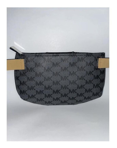 Michael Kors Pochete Estampa Logo Com Preto/cinza