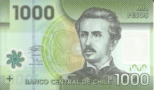 Chile 1000 Pesos 2020 Polímero