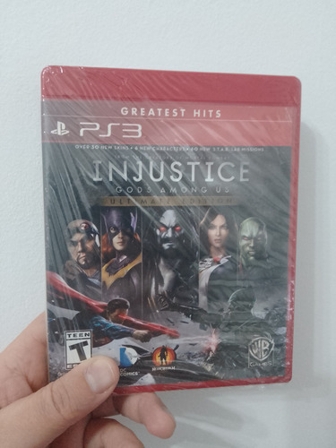 Injustice Gods Among Us Últimate Edition Ps3 Fisico
