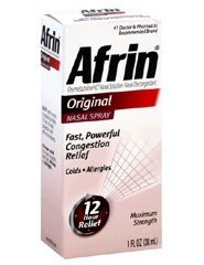 Afrin Nasal Spray Original 3 Ct 1 Oz