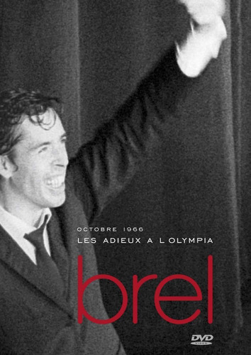 Jacques Brel October 1966 Les Adieux A L'olympia Dvd Import.