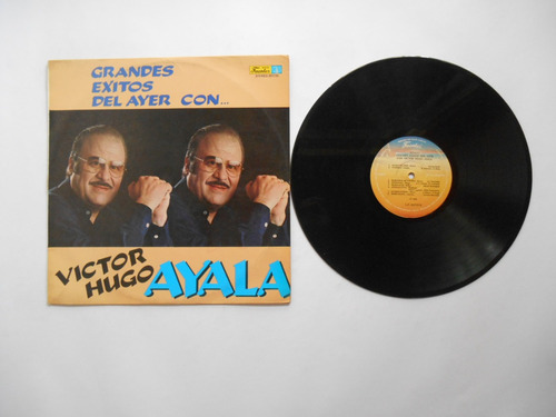 Lp Vinilo Víctor Hugo Ayala Grandes Exitos Del Ayer Col 1990