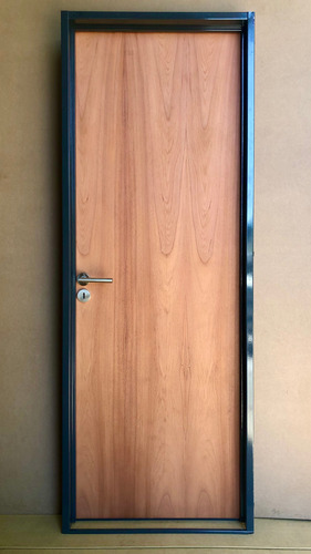 Puerta Placa Cedro 60/70 Tabique 10 O Durlock Marco Chapa 22 .
