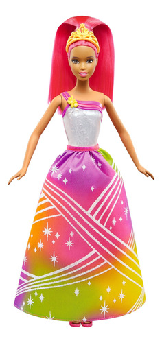 Muñeca Barbie Princesa Arco Iris Nikki