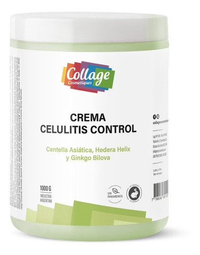 Crema Celulitis Control Collage X 1 Kg