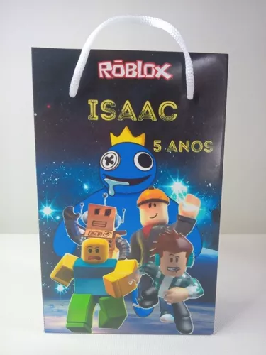 15 sacolinha surpresa personalizada Tema Roblox