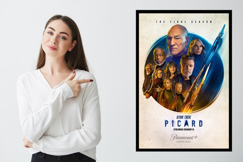 Poster De Star Trek Picard 4 Temporada
