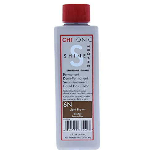 Tinte Líquido Para Cabello Chi, Unisex, 6n Li