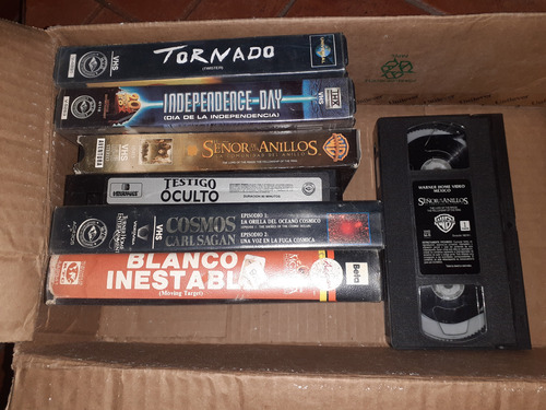 Lote Peliculas Vhs Originales Varios Temas