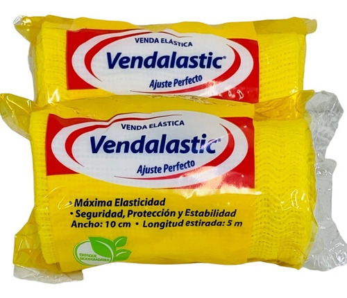 Venda Elástica Vendalastic 10cms Paquete Con 12 Rollos