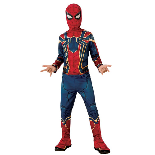 Disfraz Para Niño Spiderman Avengers Infinity War Talla M