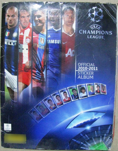 Album Figuritas Champions League 2010- 2011