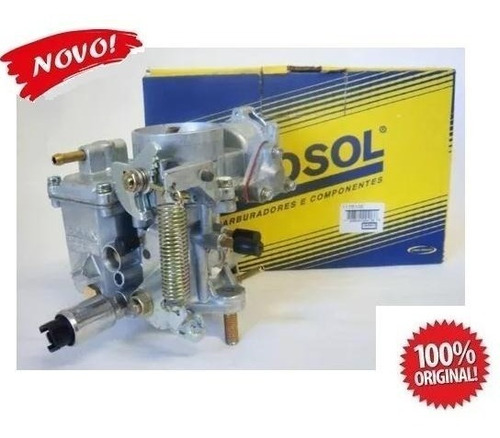 Carburador Solex H30/31 Pict Fusca 1600 Exportação 117510