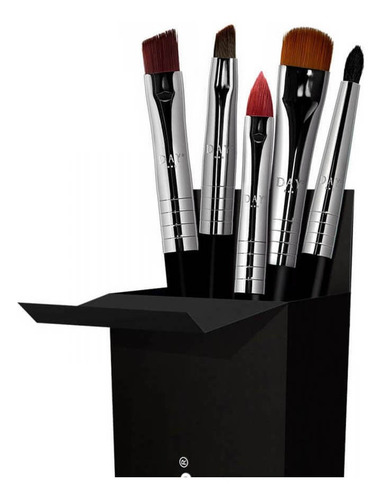 Imagem 1 de 8 de Kit 5 Pincéis Daymakeup De Precisão O111 O113 O119 O131 L01