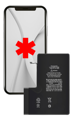 Bateria Compatible iPhone 12 Pro Max 3687mah Maxima Duracion