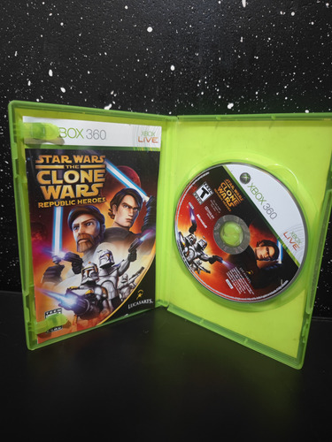Jogo Star Wars The Clone Wars De Xbox 360 (Usado)