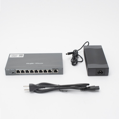 Switch Administrable 9 Ptos Giga (8 Poe/poe+y 1 Uplink) 120w