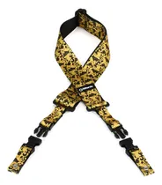 Comprar Correa Para Guitarra Dimarzio Steve Vai Utopia Gold Black Color Negro\u002Fdorado Steve Vai Utopia Cliplock