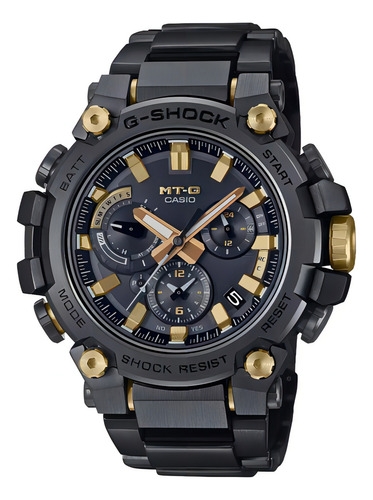 Reloj Casio G-shock Mt-g Mtg-b3000bde-1a Hombre Color de la correa Negro Color del bisel Negro Color del fondo Negro