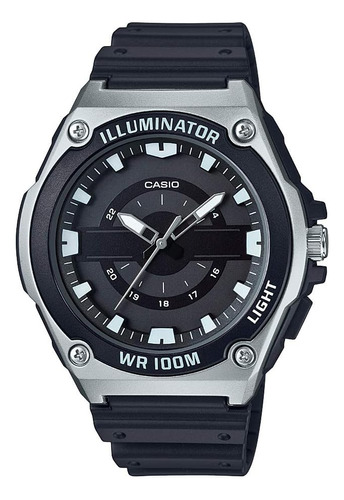 Casio Mens Mwc-100h-1avcf Reloj Analógico De Cuarzo Negro