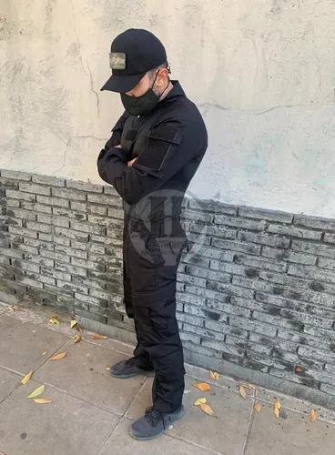 Remera Tactica Combat Shirt Bajo Chaleco Tacticap Negra Army