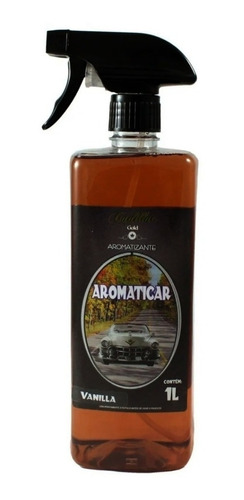 Aromatizante 1 Litro Spray - Aromaticar Vanilla - Cadillac