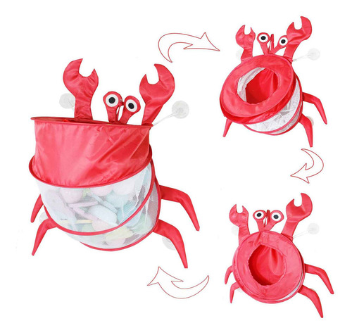 Bolsa De Almacenamiento De Juguetes De Baño Plegable Que Abs