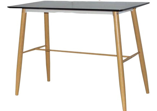 Mesa Comedor Desayunador Alta Madera Lena