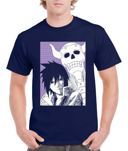 Playera Sasuke Uchiha Susanoo Naruto Shippuden Anime A2832