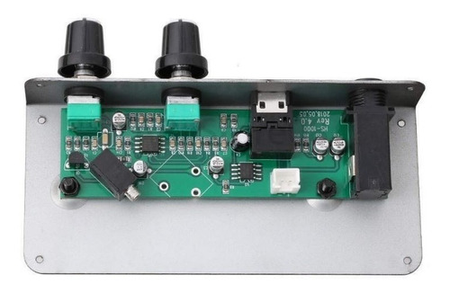 Captador + Eq P/ Violão Vazado C/ Saída Para Fones - Hs1000