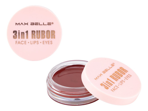 Rubor Blush En Crema Multifuncional 3en1 Maquillaje Natural