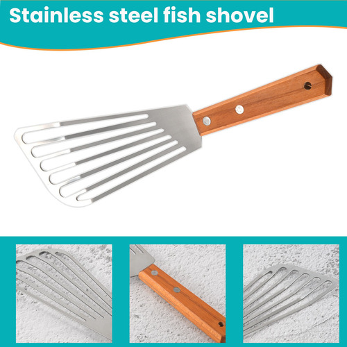 Espátula Para Pescado De Acero Inoxidable, Espátula Para Pes