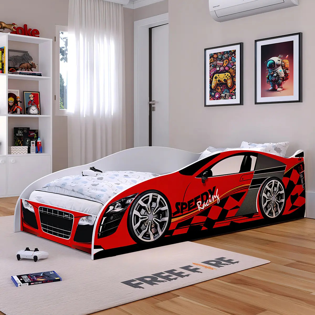 Mini Cama Modelos E Cores , F1, Carros, Drift, Speedy Cor Speedy VRM/BCO