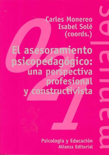 Libro El Asesoramiento Psicopedagógico: Una Perspectiva Prof